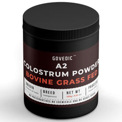 Govedic Colostrum Powder from grass-fed cows supports wellness.