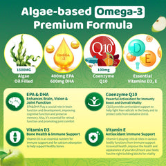 GparkNature algae oil source highlighted on packaging.