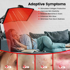 Gracekey adjustable stand with a 360-degree head enables flexible full-body positioning.
