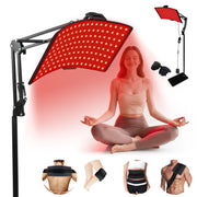 Gracekey red light panel setup for convenient home use and targeted treatment.