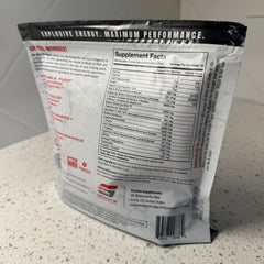 Granite GX Sour Power flavor pour, quick visual of a tangy pre-workout ritual.
