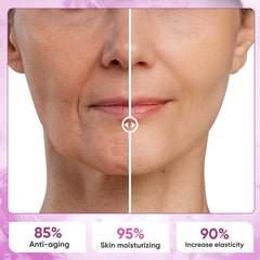 Gratulor Estrogen Cream application on face demonstrates easy daily use