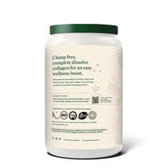 Great Lakes Wellness collagen powder dissolving in a beverage with smooth texture.