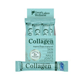 Great Lakes Wellness marine collagen powder unflavored easy to blend in drinks