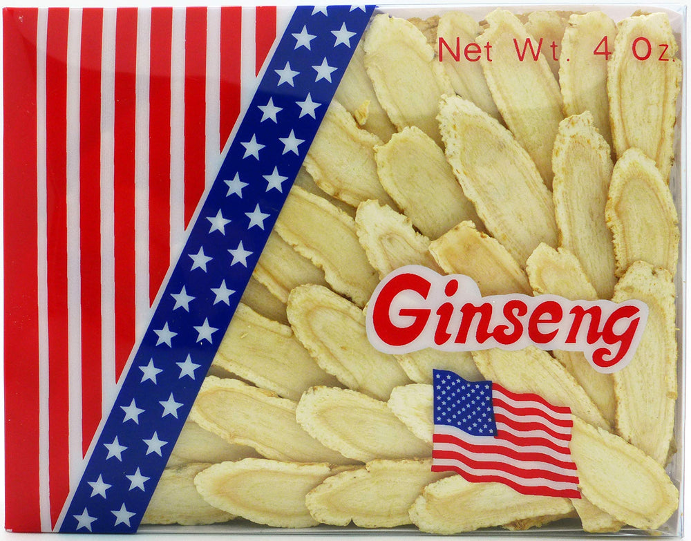 Green Bay Ginseng large slice from 5-year roots for rich, flavorful tea.