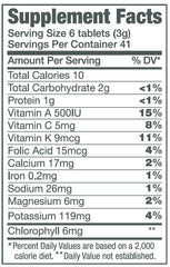 Green Foods Green Magma packaging box highlighting certified organic status.