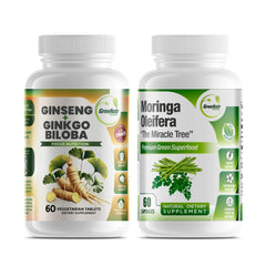 GreeNatr Ginkgo Biloba bottle promotes focus and energy