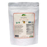 Greenbow Organic Bee Pollen jar front highlights USDA purity certification.