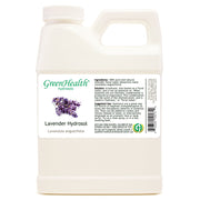 GreenHealth lavender hydrosol bottle front view for refreshing skincare use