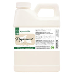 GreenHealth Peppermint Essential Oil close-up for diffusion and refreshing spaces