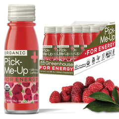 Greenhouse Juice Co energy shot yerba mate bottle for steady natural energy.