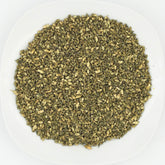 Greenlike Huai Hua Mi flower buds close-up for herbal tea infusion.