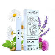 GREENMIST Ashwagandha Diffuser Pen front view highlighting calming herbal blend