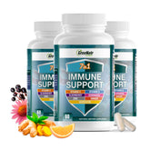 GreeNatr Immune bottle front view for year-round support and convenience