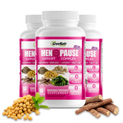 GreeNatr menopause bottle for daily supplementation and easy dosing.