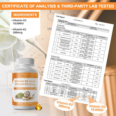 GreenPeople K2D3 bottle open showing daily-use softgels.