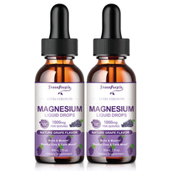 GREENPEOPLE Magnesium Glycinate Liquid Drops bottle for easy daily use.