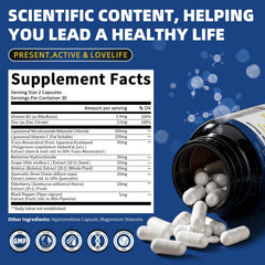 GreenPeople NAD supplement label shows 500mg NR per serving