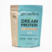 Greens First Dream Protein Keto tub for easy keto-friendly shakes.