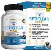 GREENVIFY Reticlear Max bottle front view for daily eye health support