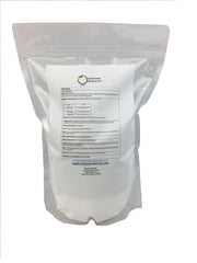 Greenway Biotech magnesium chloride USP powder dissolving in water for a beverage boost.