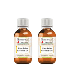 Greenwood Essential Anise oil bottle in amber glass preserves potency for skincare and fragrance.