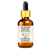 Greenwood Essential Jatamansi oil bottle highlights premium aroma for relaxing moments