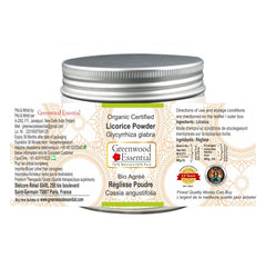 Greenwood Essential licorice powder pour spout for easy dosing