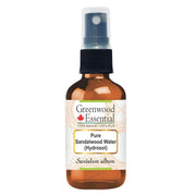 Greenwood Essential sandalwood water bottle spray for skin care and calming aroma