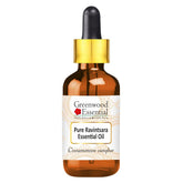 Greenwood Essential Ravintsara bottle with glass dropper for pure aromatherapy and blends.
