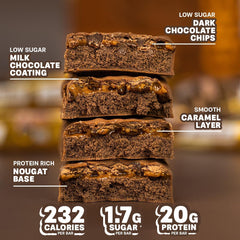 Grenade Carb Killa bar milk chocolate coating for a smooth finish.