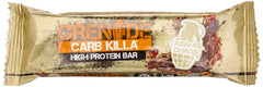 Cross-section of Grenade Carb Killa Caramel Chaos showing caramel layer and crispies.