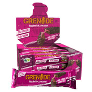 Grenade Raspberry Dark Chocolate protein bar pack, ideal for on-the-go energy.