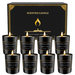 Grestar 8-pack lavender fragrance candle for calming evenings and focus