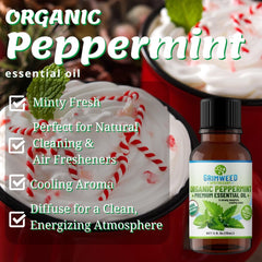 Grimweed Apothecary peppermint oil for DIY soaps and beauty crafts.