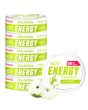 GRINDS Bolsas de Energía en lata, 80 mg de cafeína para energía rápida sin azúcar.