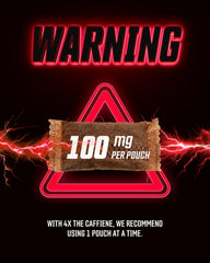GRINDS pouch with 100 mg caffeine for focused moments.