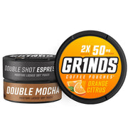 GRINDS three-can sampler front view ideal for flavor discovery.