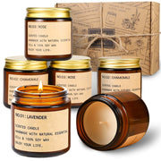 GTTFAE Candles six-pack delivering long-lasting fragrance for any room.