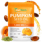GTZSXNP pumpkin seed oil bottle for daily wellness support.