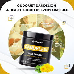 GUDOMET bottle pour shot illustrating easy daily capsule routine
