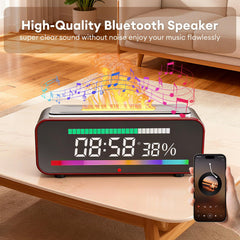 Gugubrond diffuser with clock and alarm for easy mornings