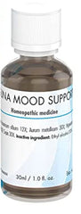 GUNA Mood Support dropper dispense shows simple use for mild anxiety relief.