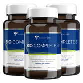 Gundry MD Bio Complete 3 bottle front promotes easy digestion and daily wellness.