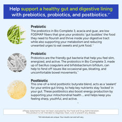 Gundry MD Bio Complete 3 promotes digestive comfort after meals.