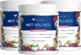 Gundry MD MCT Wellness Powder tub with Watermelon Lemonade for refreshing energy support.