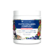 Gundry MD Phyto Collagen Complex bottle close-up highlighting strawberry lemonade flavor for daily vitality