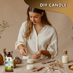 GV77ZF Peppermint oil used for candles and soaps in DIY projects
