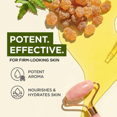 Gya Labs Frankincense Essential Oil skincare application for nourished-looking skin.