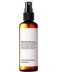 Gya Labs peppermint hydrosol mist application enhances facial cooling and mood lift.